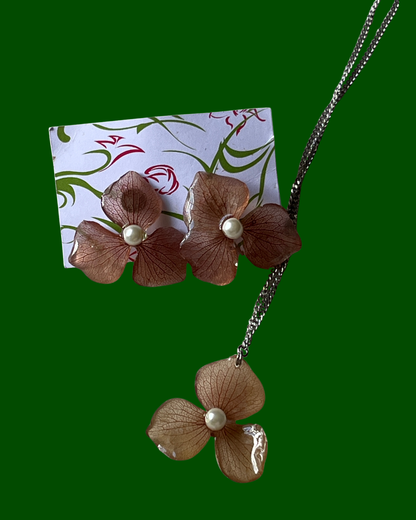 Set de Hortensia roja del amor intenso